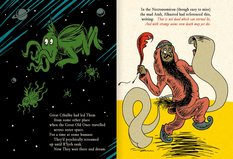 Illustration for article titled What if Dr. Seuss wrote The Call of Cthulhu? (UPDATED)